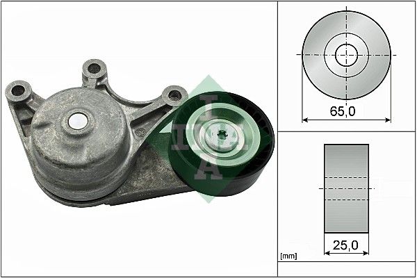 534 0535 10_ролик натяжной! с механизмом натяжения\ BMW F20/F30/F10/F25 11>