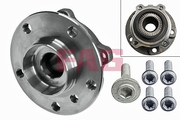 Ступица передняя в сборе L=R BMW 5(F10)/X3(F25)/X4(F26) FAG 713 6496 30