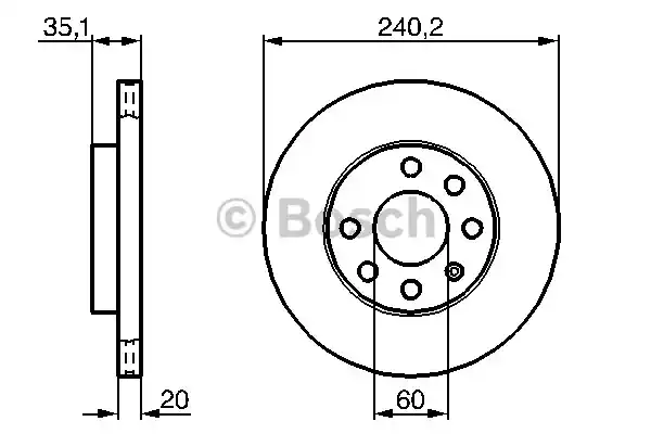 0 986 479 190_диск тормозной передний!\ Opel Corsa 1.0/1.2/1.7Di 00>