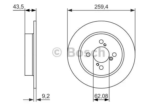 0 986 479 792_диск тормозной задний!\ Suzuki Swift 1.2/1.3 10>