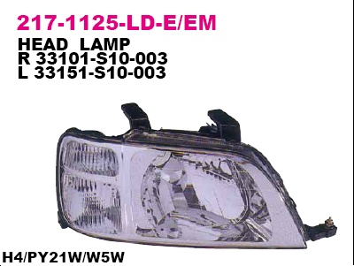 217-1125R-LD-EM_фара правая! электр.\ Honda CR-V all 97-00