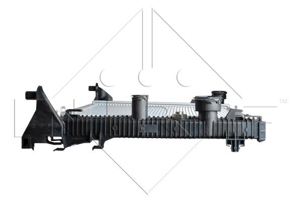 NRF 58335_радиатор системы охлаждения! АКПП\ MB W204/S204 2.5-3.5/2.2CDi 07>