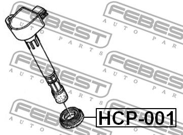 Кольцо уплотнительное свечного колодца HONDA ACCORD 2002-2008 FEBEST HCP-001