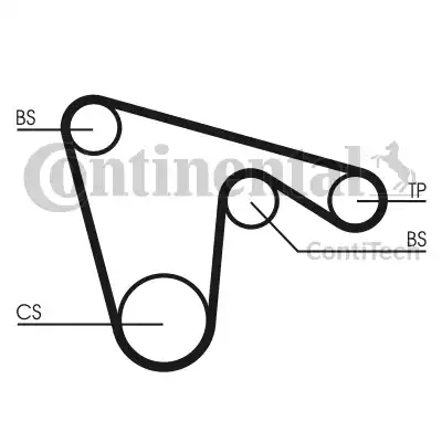 CT970K1_рем.к-кт ГРМ!\Alfa 145/146/147/155/156/166/GT/GTV/Spider 2.0i 95>, Lancia Lybra 1.8i 99>