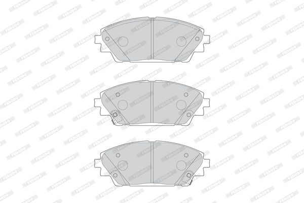 FDB4446_колодки дисковые передние! с антискрип. пластинами\ Mazda 3 1.5/2.0/2.2D 13>