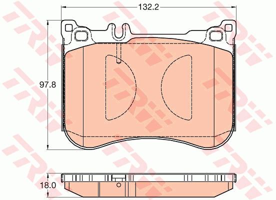 GDB2019_колодки дисковые передние!\MB SL R231 12>