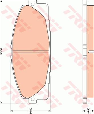 GDB3485_=1325 00 [0446526420] !колодки дисковые п.\ Toyota Hi-Ace 2.5D 05>