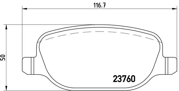 P23109_=878 00 !колодки дисковые з.\ Alfa Romeo 159 1.8-2.2i/1.9-2.4JTD 05>