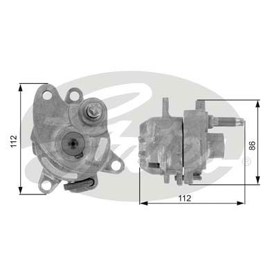 T38225_натяжитель ремня!\ MB W124/W202/W210 1.8-2.3 M111 92>