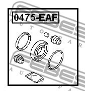 Ремкомплект переднего тормозного суппорта MITSUBISHI Galant/Eclipse USA 06-12 FEBEST 0475-EAF