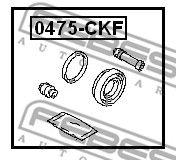 Ремкомплект суппорта тормозного переднего FEBEST 0475-CKF