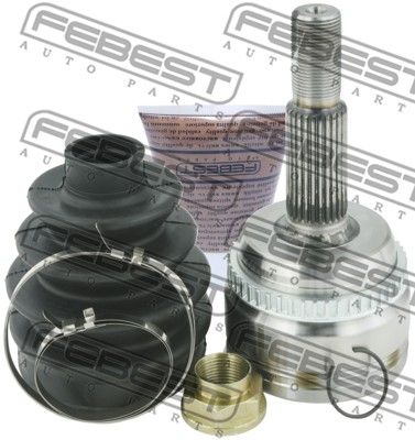 Шрус наружный 33x61.6x26 TOYOTA CAMRY/HYBRID FEBEST 0110-ASV50LA48