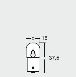 5626_лампа ORIGINAL LINE! 1шт. (R5W) 24V 5W BA15d качество ориг. з/ч (ОЕМ)\