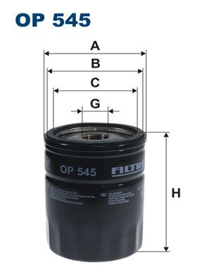 Фильтр масляный FILTRON OP545