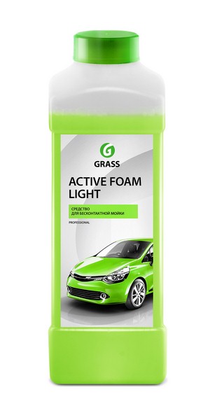 Автошампунь Active Foam Light для бесконтактной мойки 1л GRASS 132100