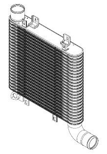 Интеркулер LUZAR LRIC 0878