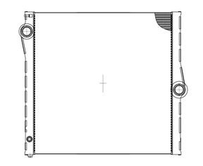 Радиатор основной BMW X5(E70) LUZAR LRc 26193