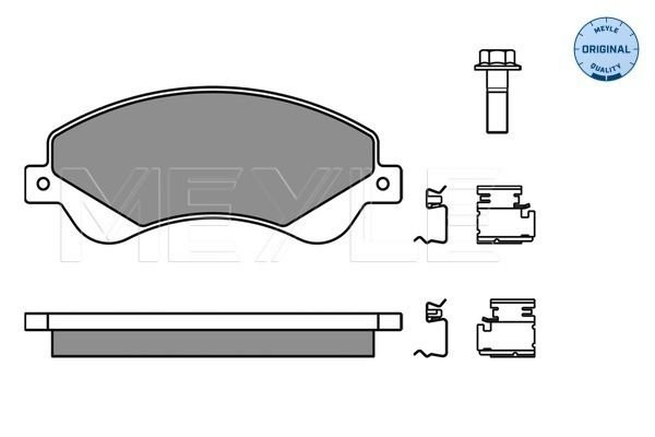 Колодки передние (с датчиком) FORD Transit 2.2-2.4 2006- MEYLE 025 244 8518/W