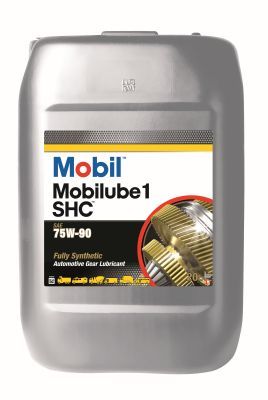 Масло трансмиссионное MOBIL Mobilube 1 SHC 75W-90 синтетическое 20 л 123716