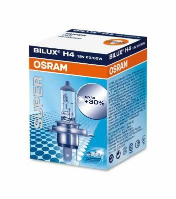 Лампа 12V H4 60/55W P43t OSRAM SUPER 1 шт. картон 64193SUP