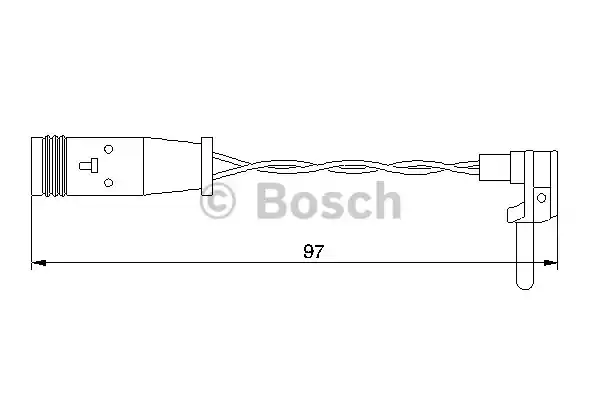 Датчик износа колодок BOSCH 1 987 474 966