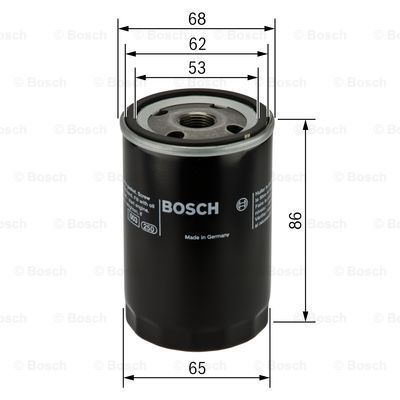 Фильтр масляный BOSCH 0 451 103 276