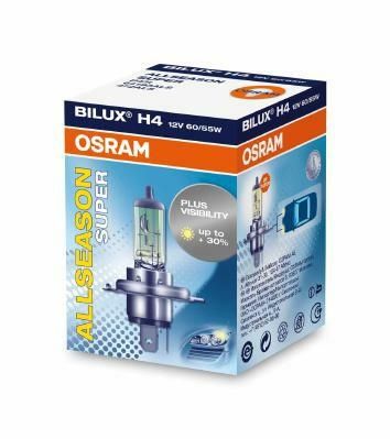 Лампа 12V H4 60/55W +30% P43t OSRAM ALLSEASON 1 шт. картон 64193ALS