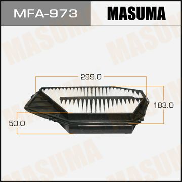 MFA-973_фильтр воздушный!\ Honda Accord 2.0/2.2 16V 93-98 / Shuttle 2.2/2.3 16V 94>