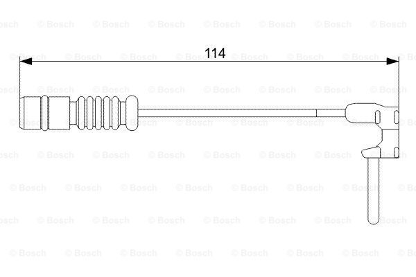 1 987 473 011_=QBWS0212=22577F [1635401717] !датчик износа колодок\ MB W163 all 98-05 L=114