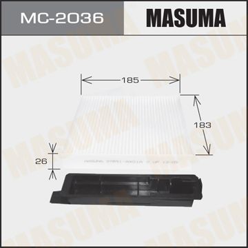 Фильтр салонный RENAULT DUSTER I MASUMA MC-2036