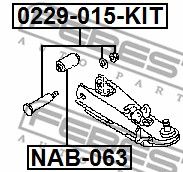 0229-015-KIT_болт-эксцентрик! к-кт\ Nissan