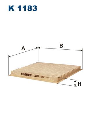 Фильтр салонный FILTRON K1183