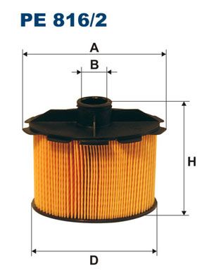 Фильтр топливный FILTRON PE816/2