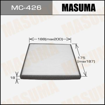 Фильтр салонный MITSUBISHI COLT MASUMA MC-426