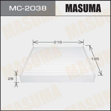 Фильтр салонный TOYOTA AVALON MASUMA MC-2038