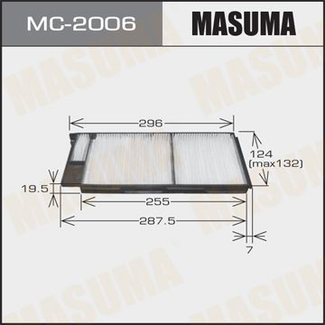 Фильтр салонный TOYOTA LAND CRUISER MASUMA MC-2006